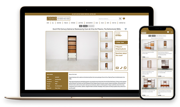 Voor Zo Goed Als Oud levert Shappo een maatwerk headless storefront gebasseerd op Woocommerce.